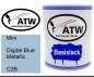 Preview: Mini, Digital Blue Metallic, C2B: 1L Lackdose, von ATW Autoteile West.